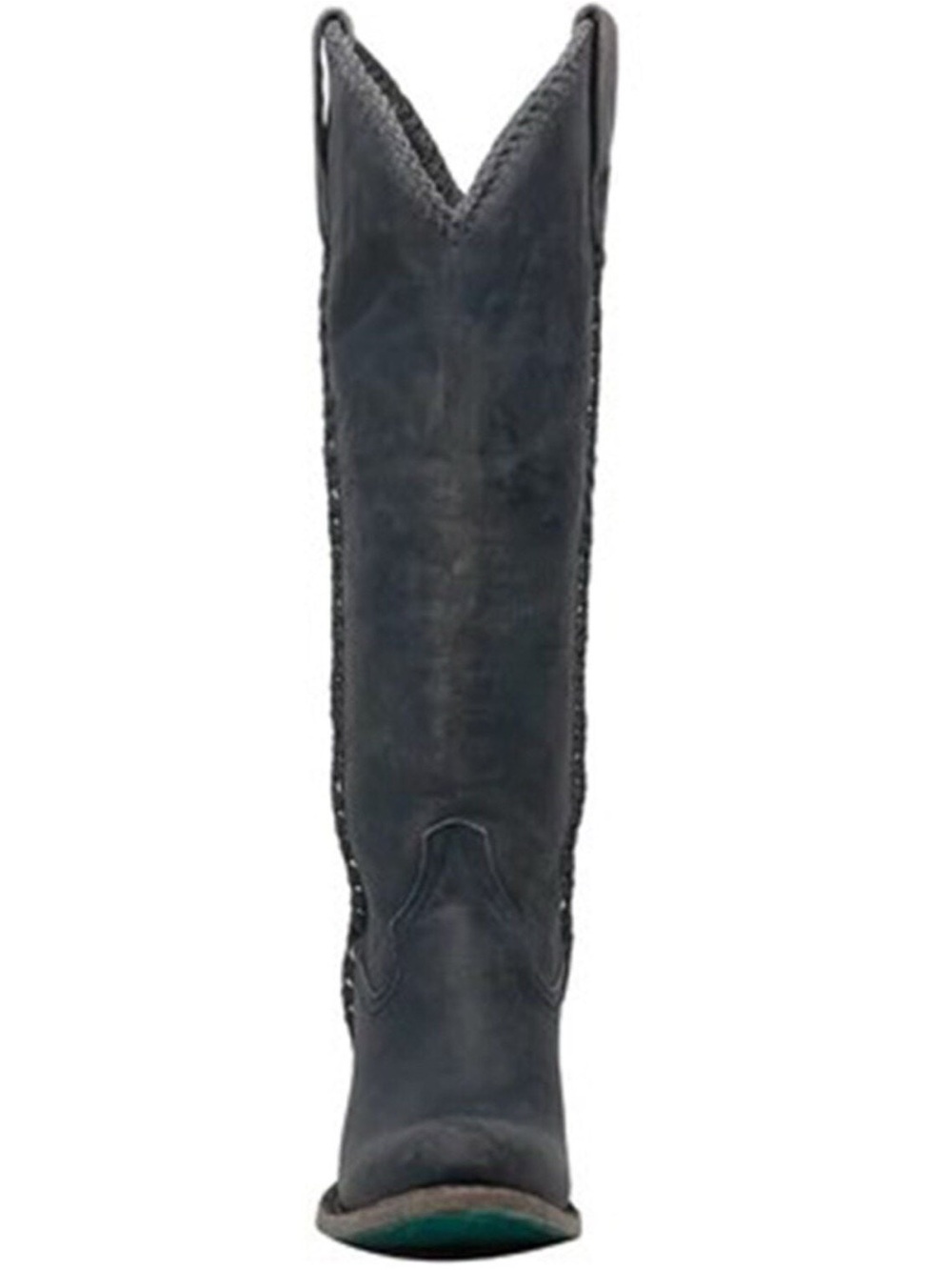 Over-the-Knee Women's Black Western Boot